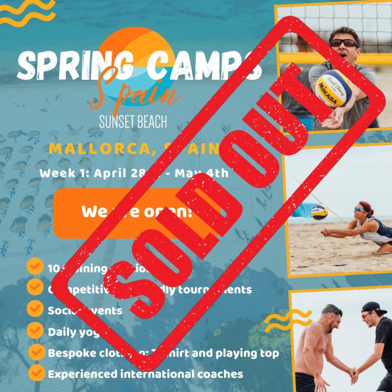 Mallorca Beach volleyball camp Sold Out