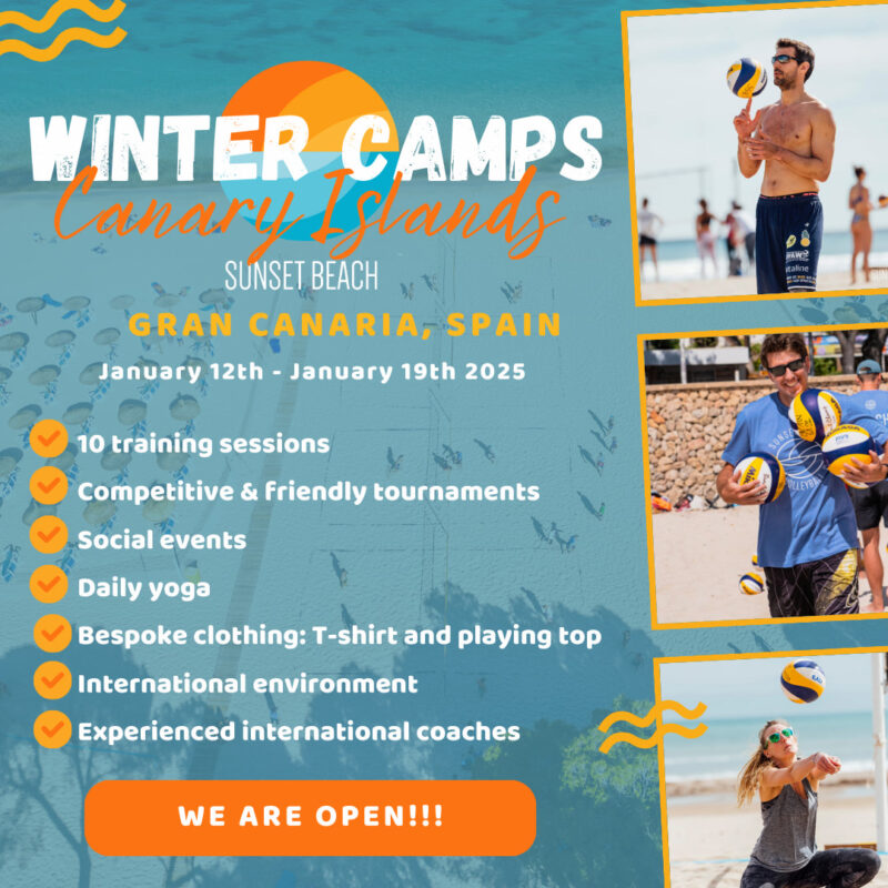 Gran Canaria beach volleyball camp product
