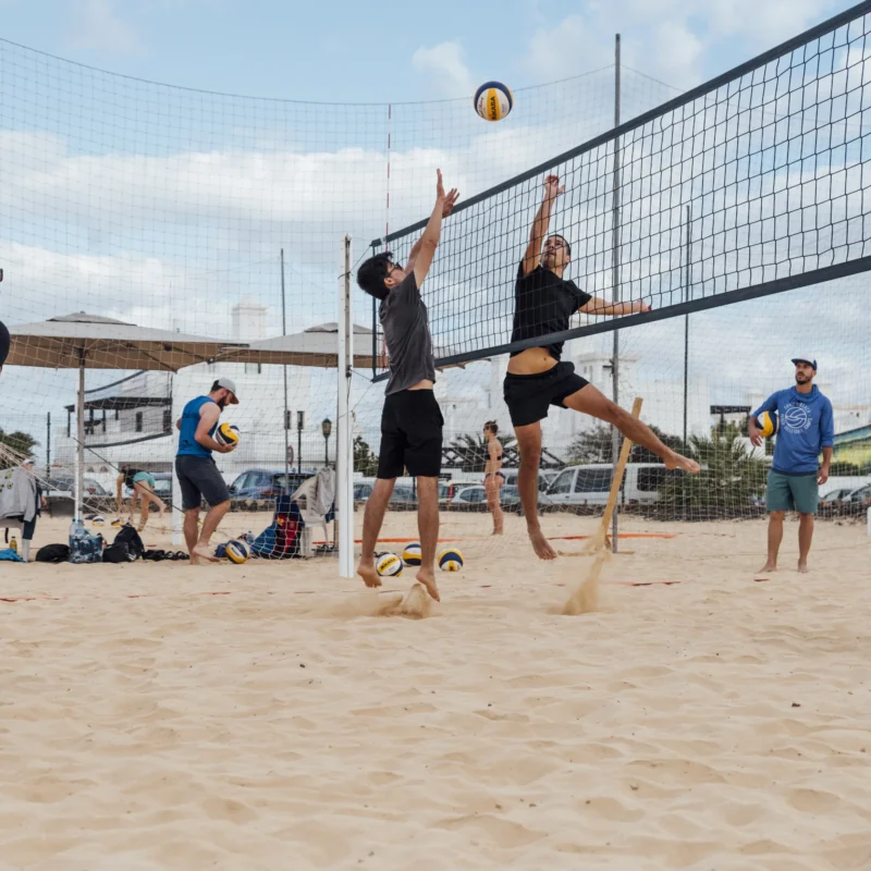 improve reading beach volley camp